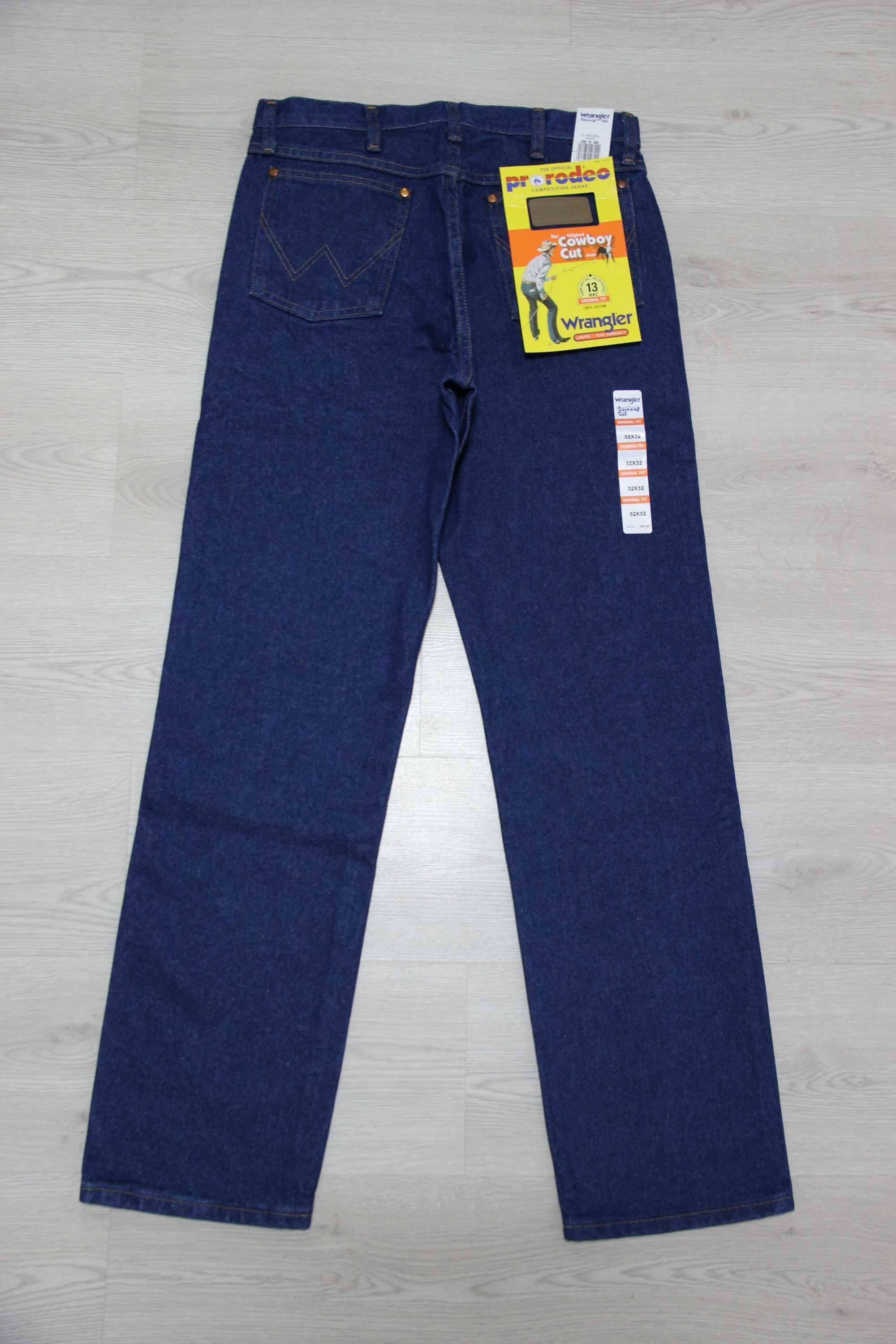 WRANGLER 13MWZ джинсы оригинал из США р.32,33,34,35,36,38