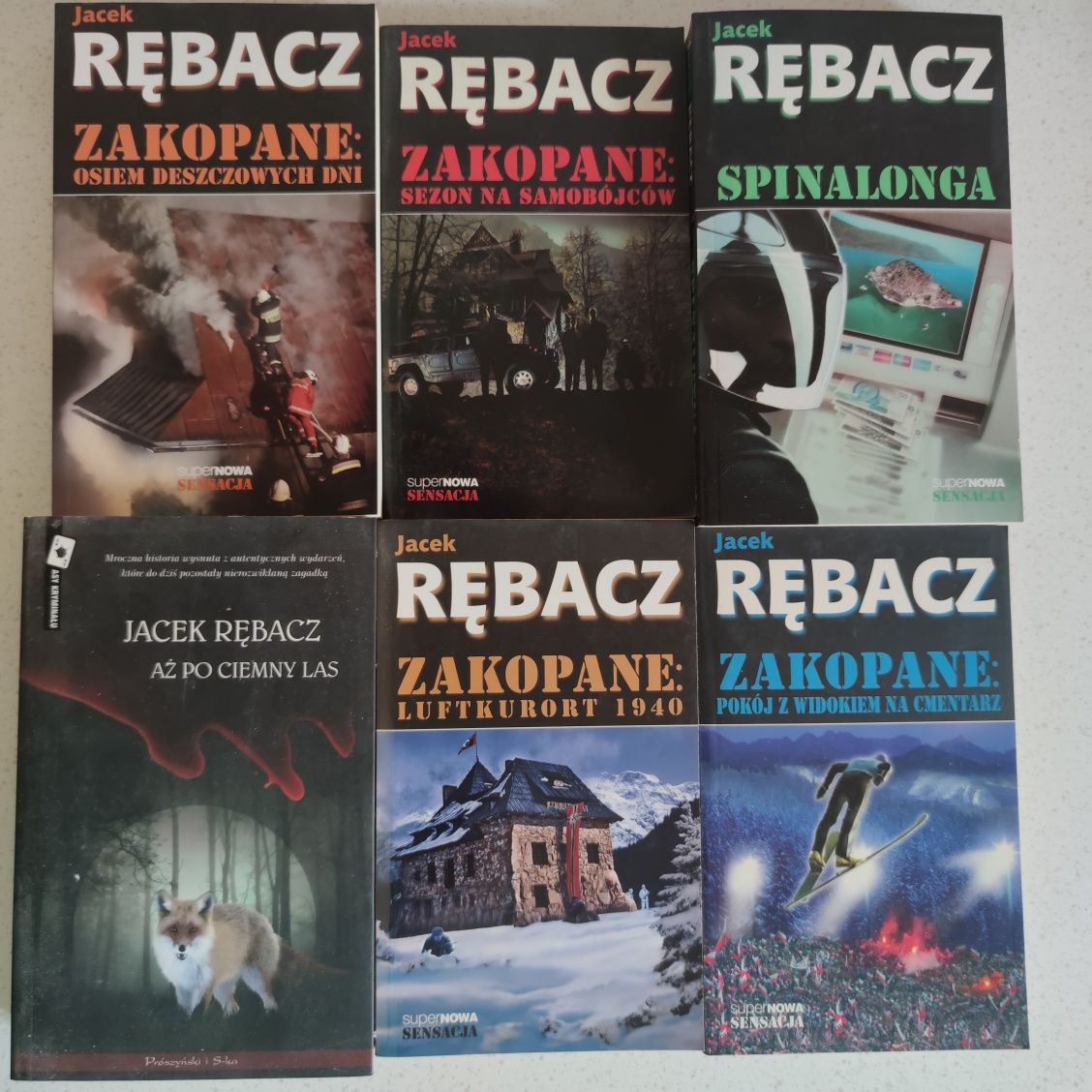 Jacek Rębacz 6 książek