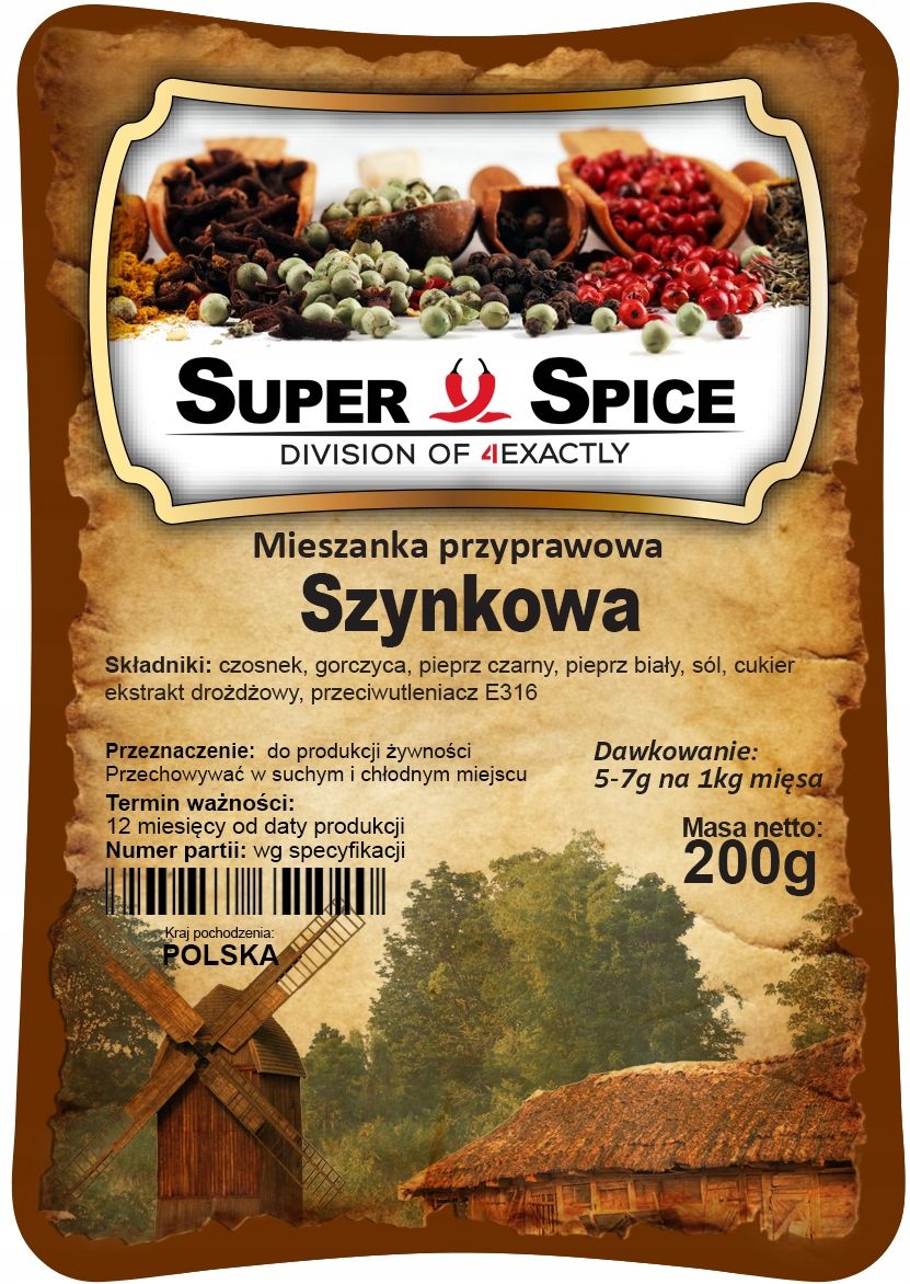 Mieszanka Przyprawowa Super Spice - Szynkowa - 200g