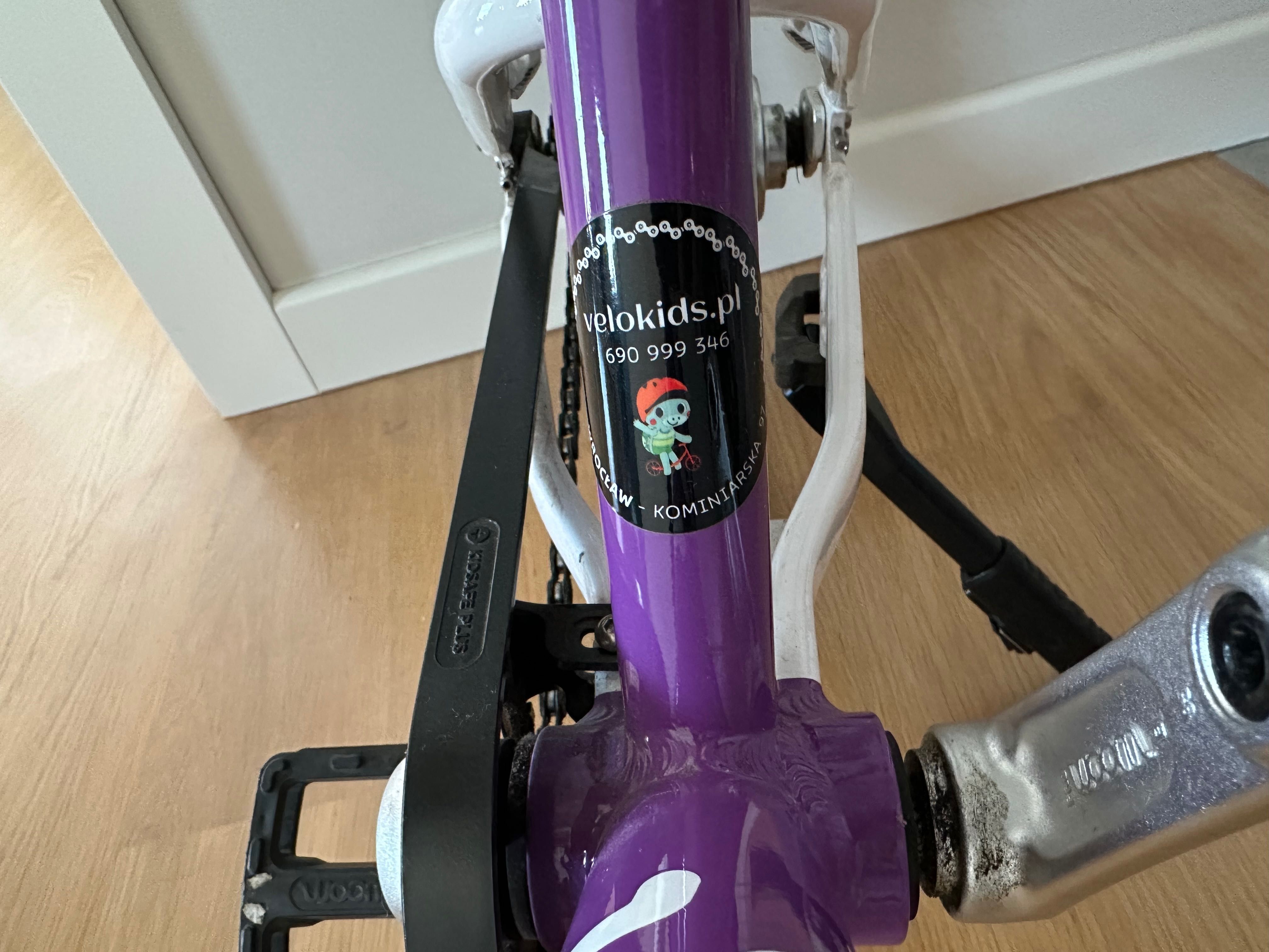 Rower Woom 3 wersja Automagic fiolet