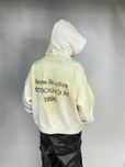 Acne Studios Stockholm 1996 Hoodie худі біле худи белый белое кофта М
