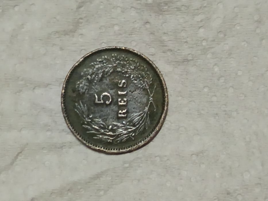Moeda 1893 5 reis