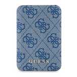 Powerbank indukcyjny Guess 4G Leather Metal Logo MagSafe 15W 5000mAh -