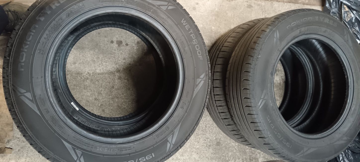 Sprzedam Opony Nokian Wetproof 195/65/R15 4 szt