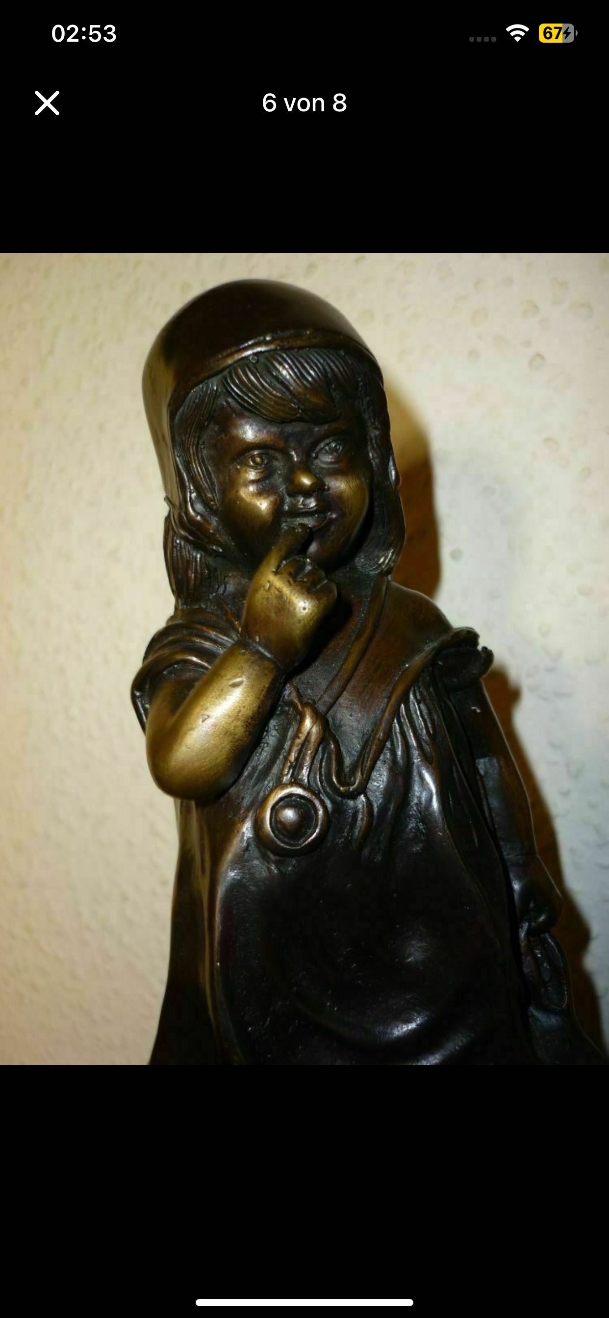 Linda Escultura em bronze