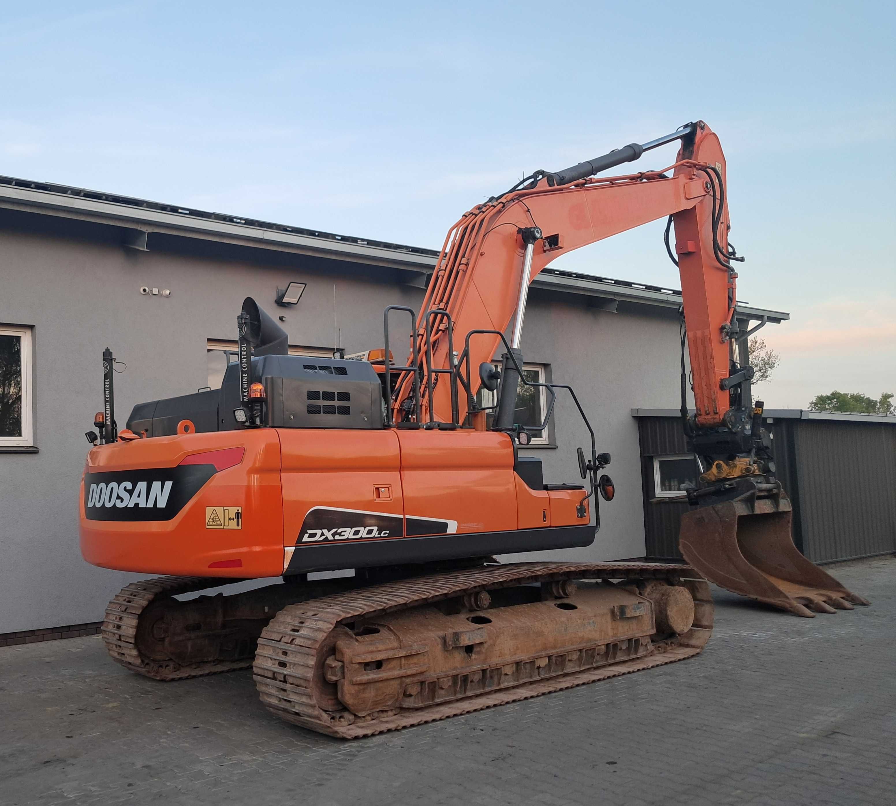 DOOSAN DX300 LC-5 2016r Oryginał Rototilt ENGCON Szczypce GPS 3D LEICA