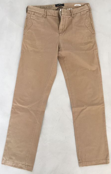 Calças casuais caqui Scotch & Soda e Banana Republic