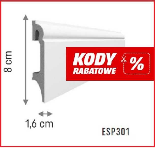 Listwa przypodłogowa Vox  Espumo Esp301 - wysyłka lub odbiór osobisty