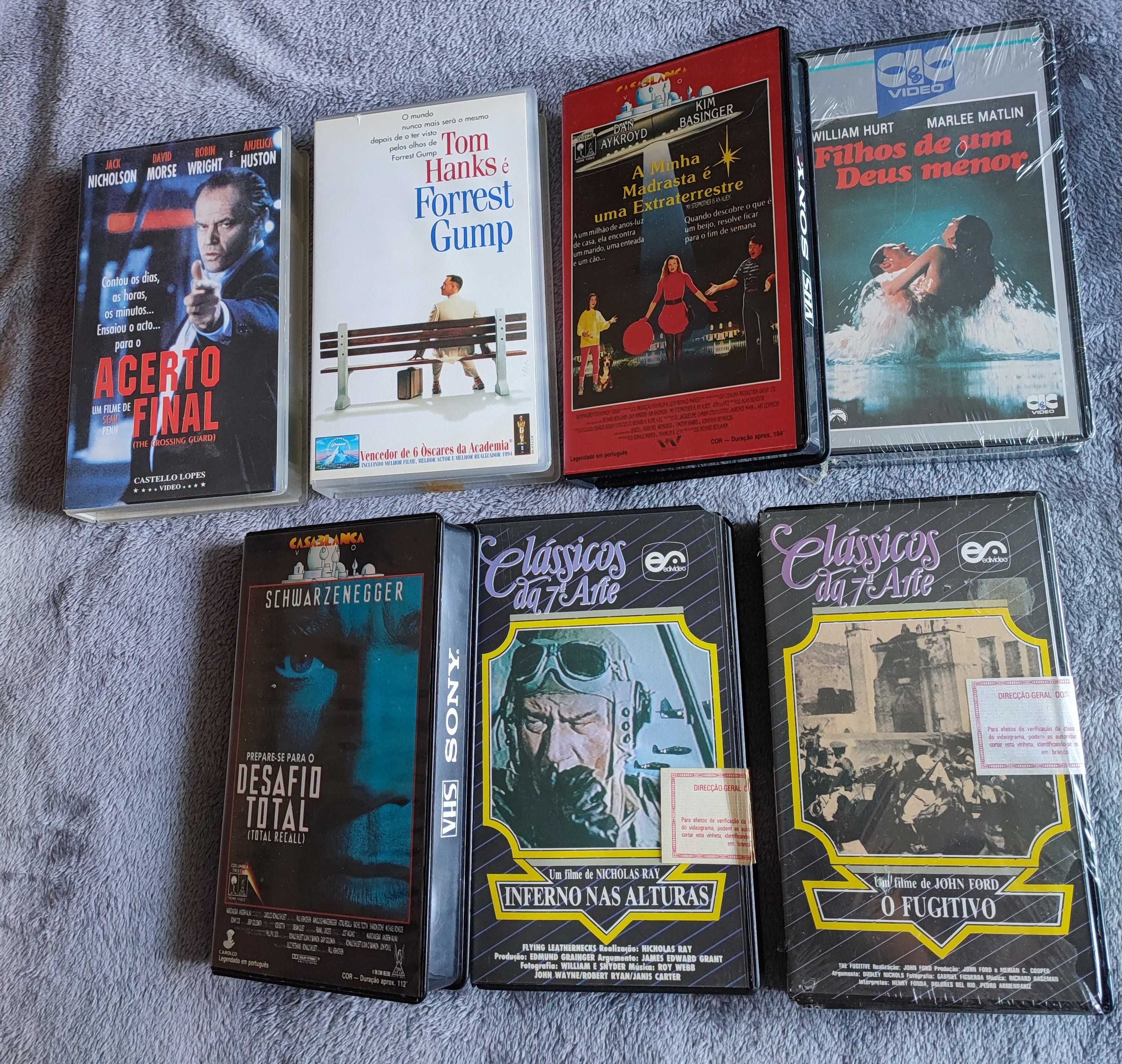 CASSETES VHS – Seladas e Celofanadas / NOVAS