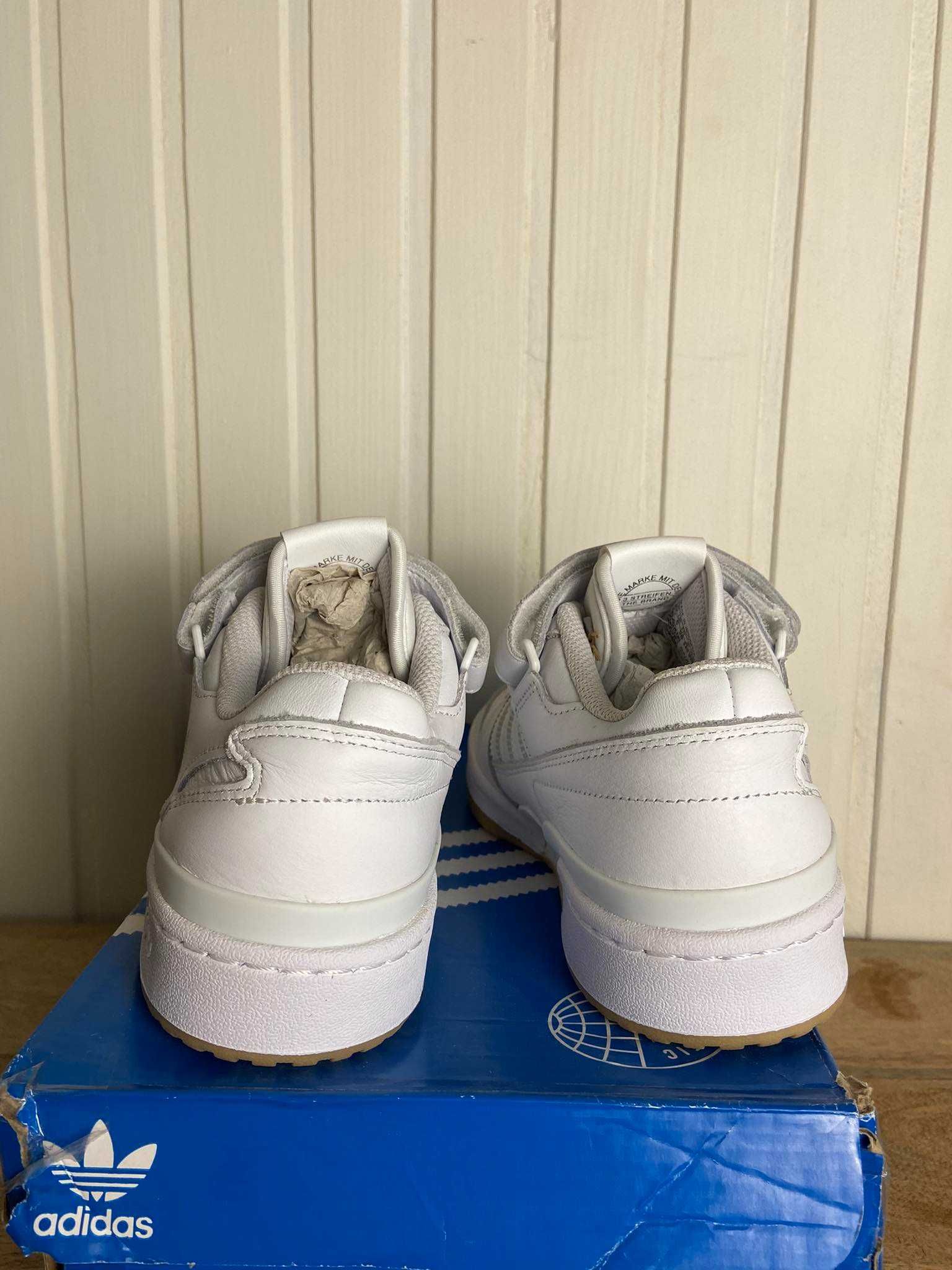 Buty tenisówki adidas forum low białe org Roz 35,5