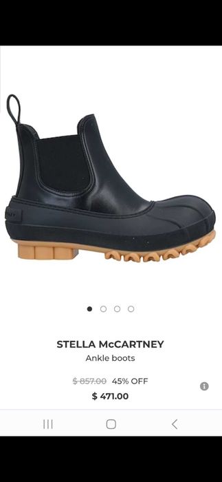 Ботинки челси лоферы Stella mccartney