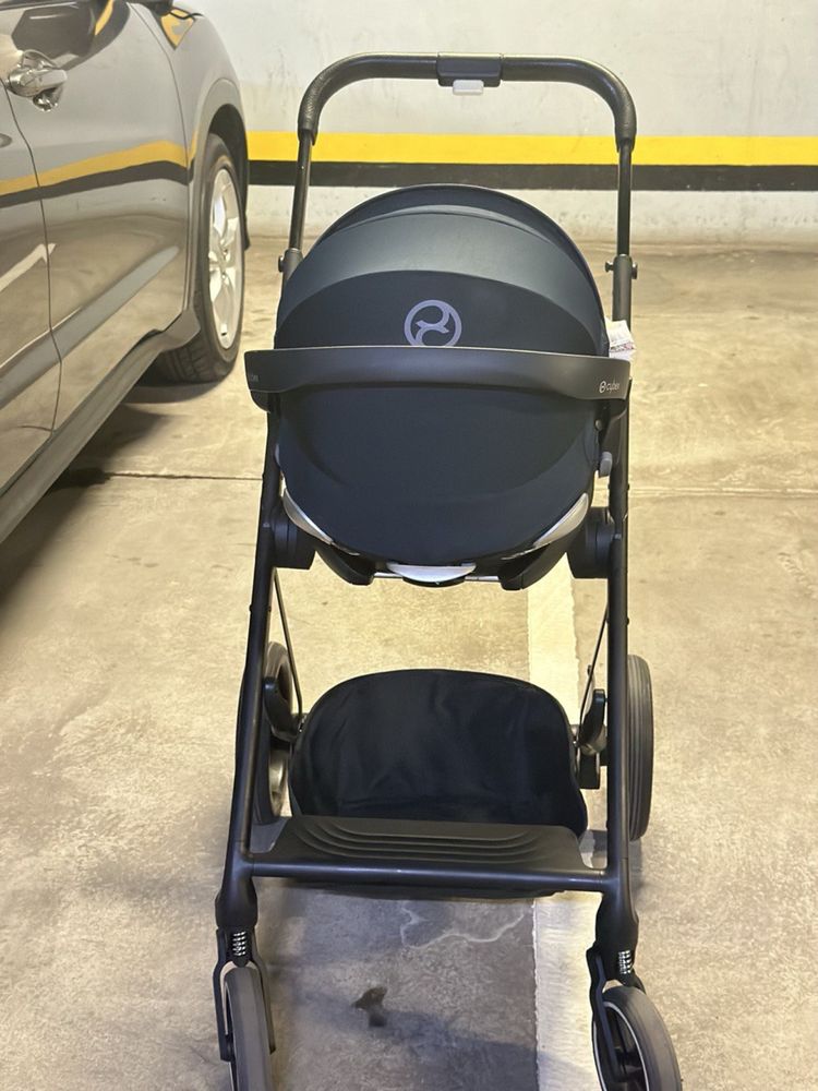 Коляска с автокреслом с базой и прогулкой  cybex balos s 4 в 1