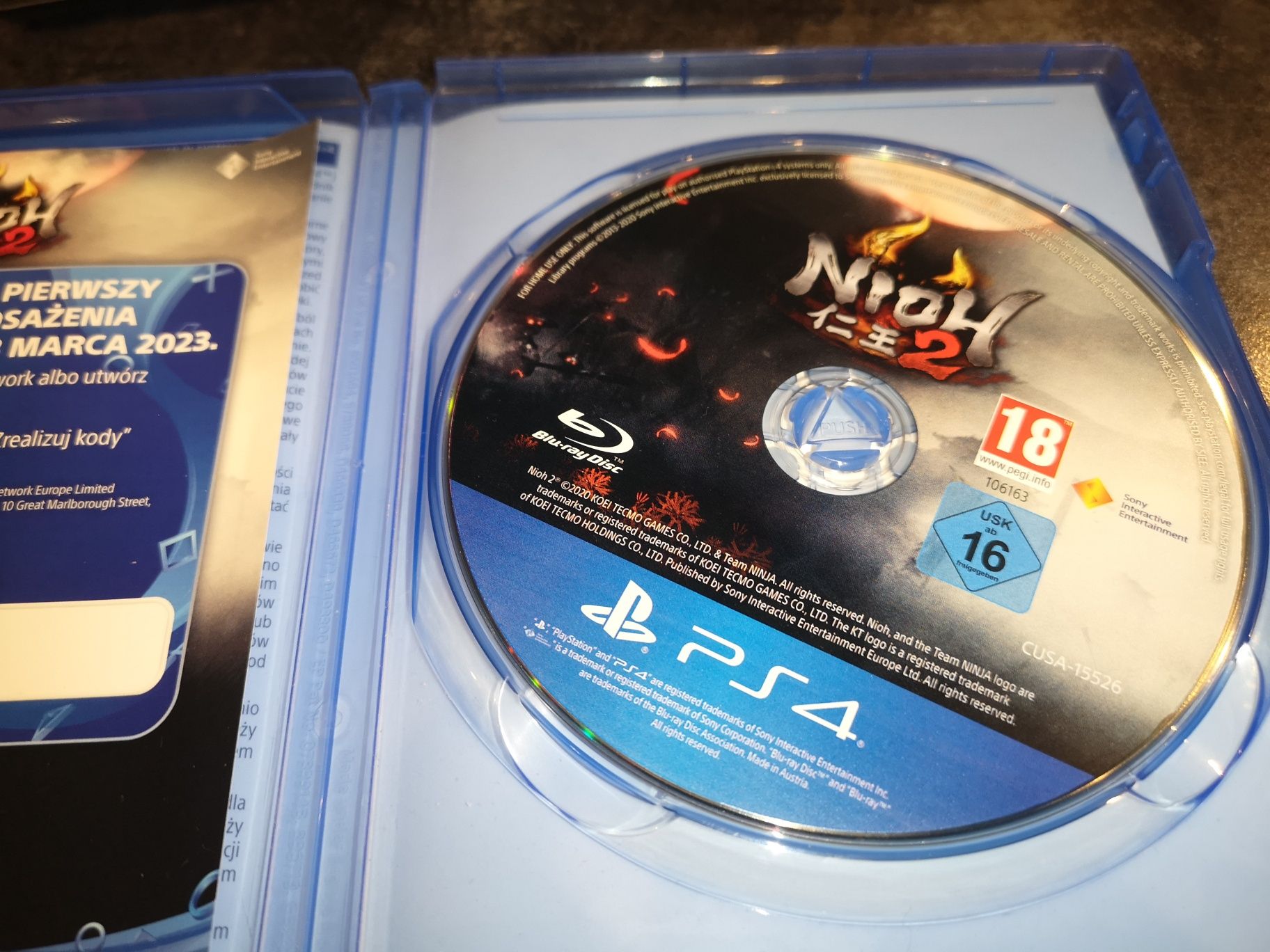 Nioh 2 PS4 gra PL (możliwość wymiany) sklep Ursus