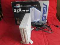 Gravador e leitor de CD externo ASUS, quase novo