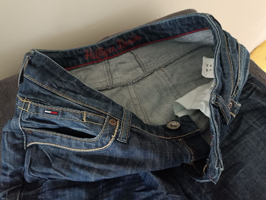 Tommy Hilfiger Denim roz M L damskie spodnie jeans
