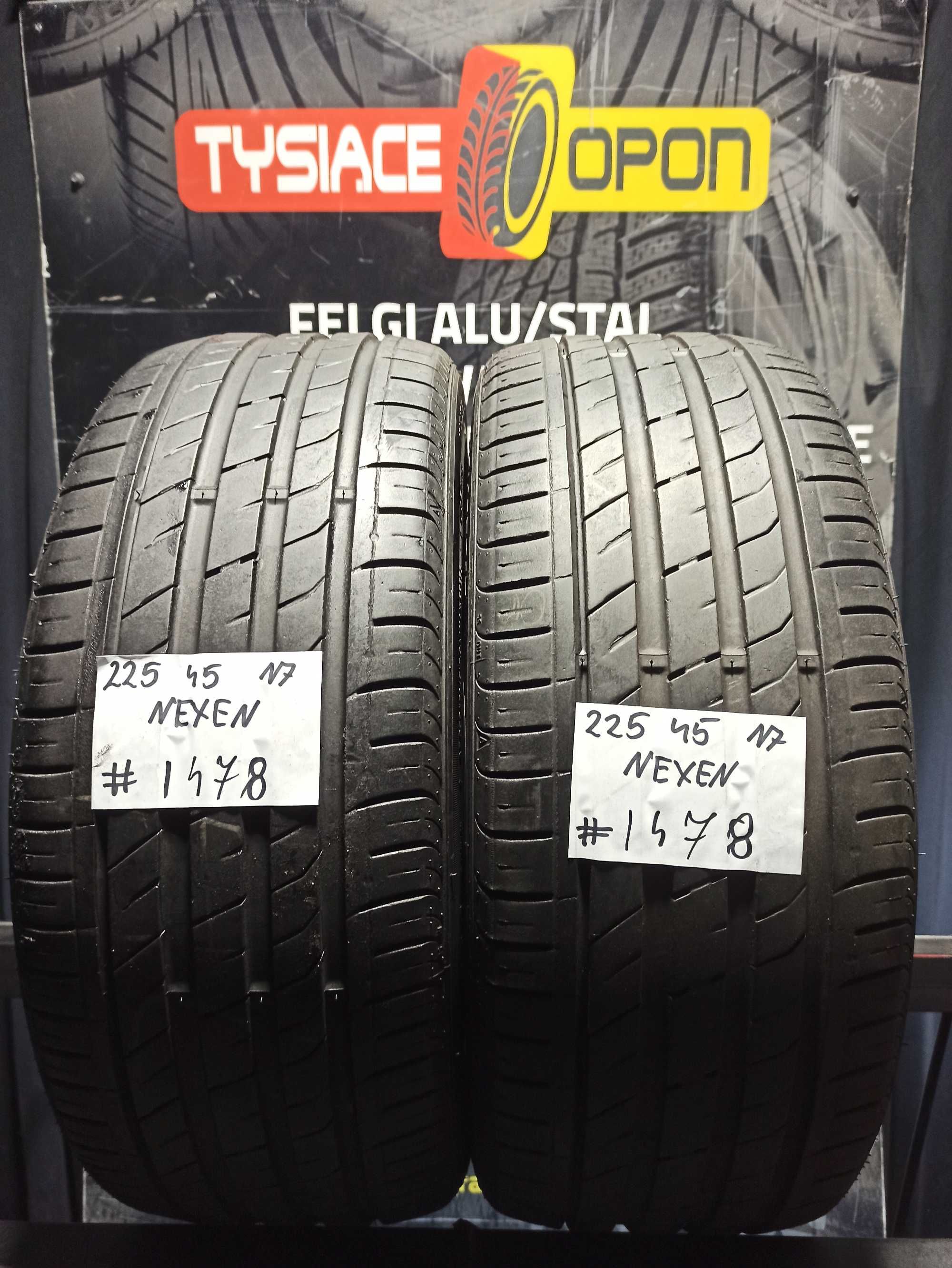 Opony Letnie 225/45/17 NEXEN NFERA #1478