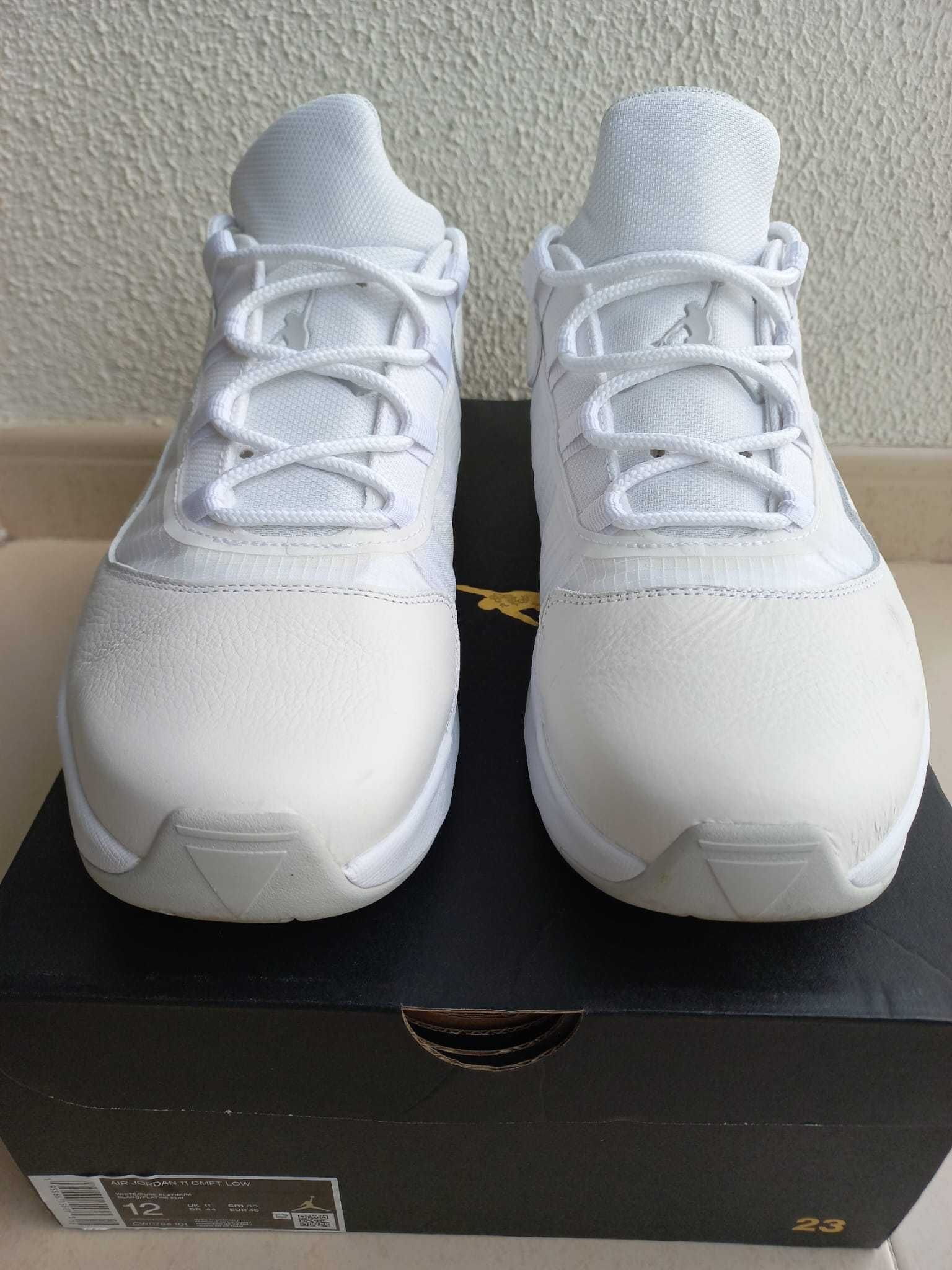 Vendo ténis Nike, novos Modelo AIR JORDAN 11CMFTLOW cor banco nº 46