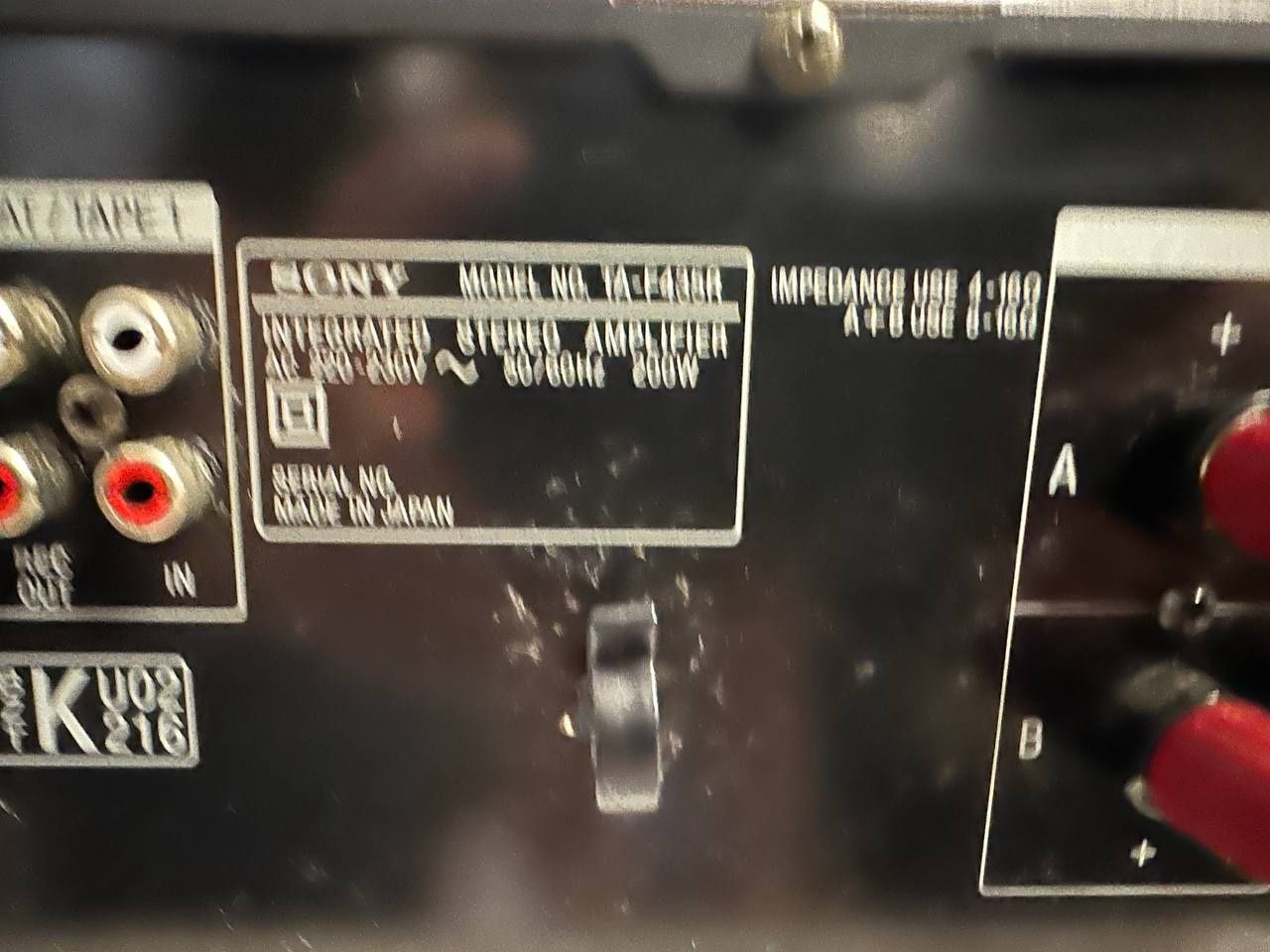 Wzmacniacz stereo Sony TA-F435R, 2*80Watt, Japan