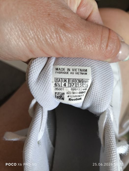 Reebok  rozmiar 37
