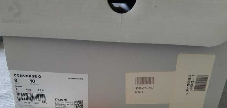 Converse Chuck Taylor All Star 70 Hi Kim Jones Black