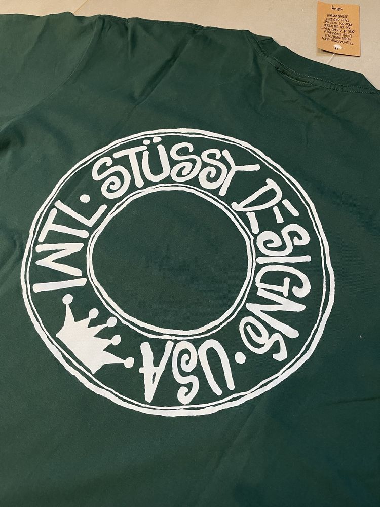 Koszulka Stussy zielona