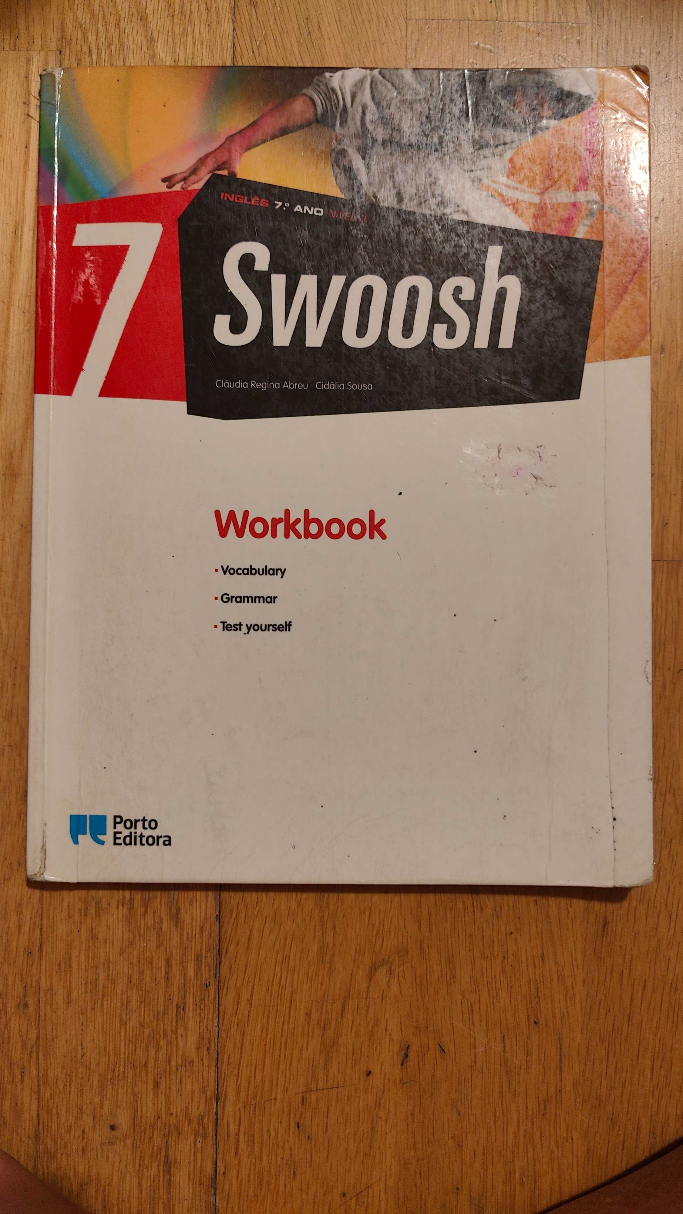 Livro de actividades inglês 7ano Swoosh