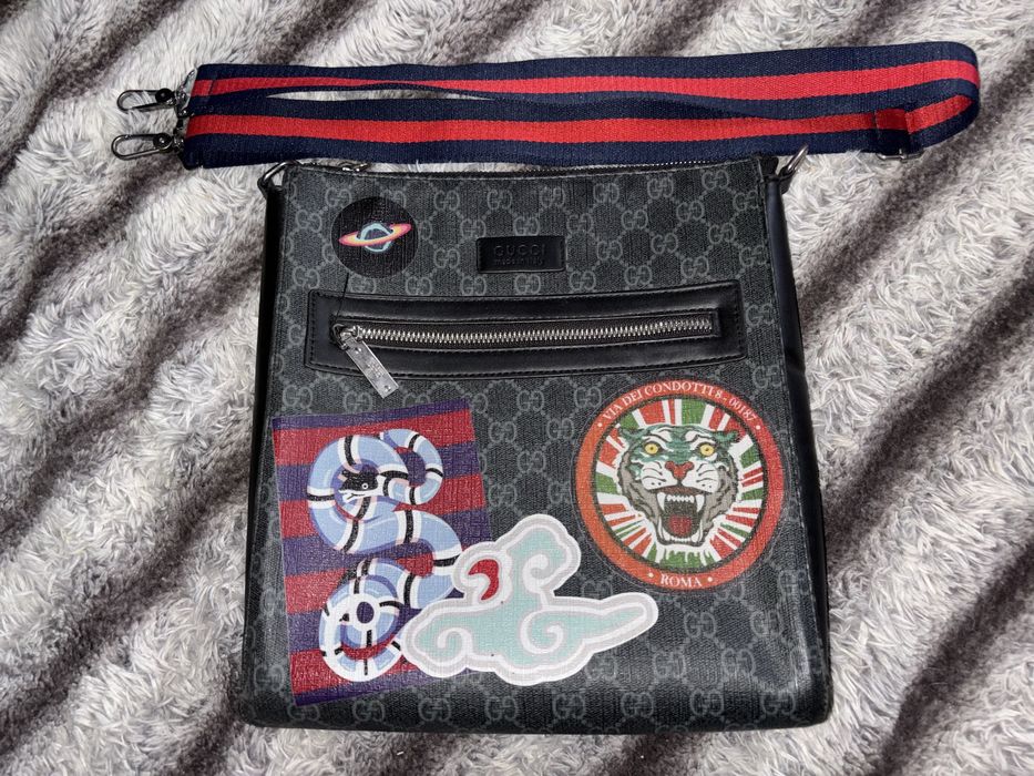 Сумка колаборация Gucci/Supreme