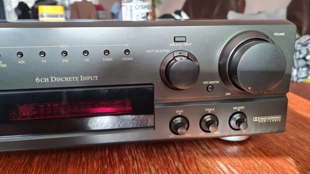 Technics SA-AX530 kino domowe i SL-PG200A.