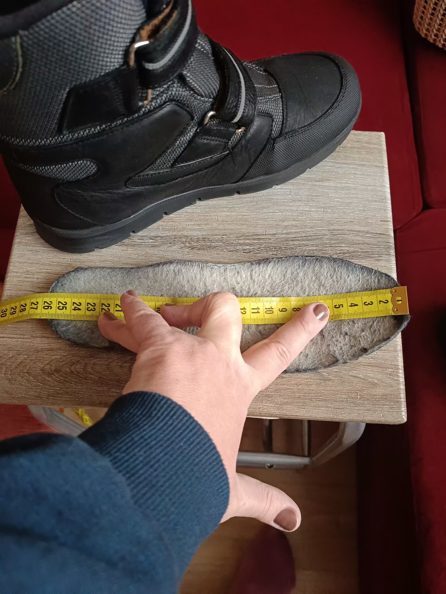 Зимові черевики  Minimen ботинки р.39 уст.замір на фото