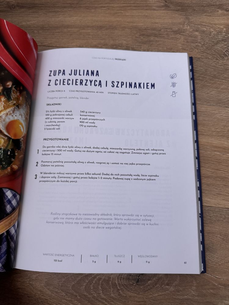 Książka kucharska Czas na Portugalię