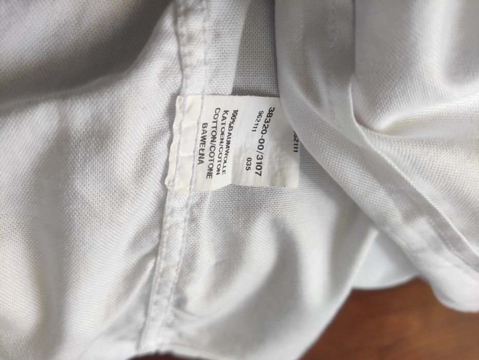 Biała męska koszula Pierre Cardin