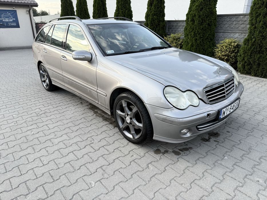 Mercedes C200 kompressor automat 1.8 skóry 2004