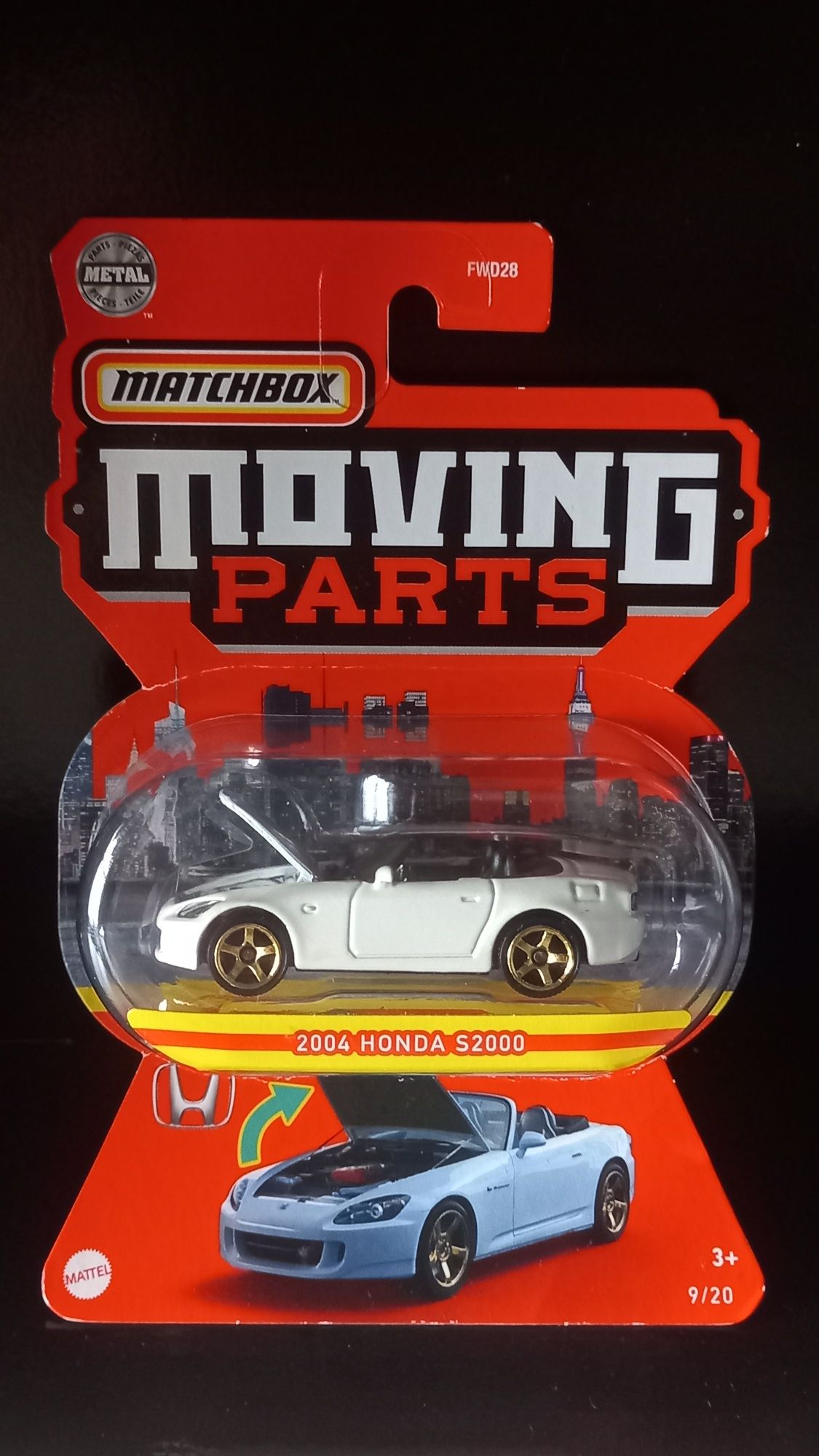 Honda S2000 matchbox
