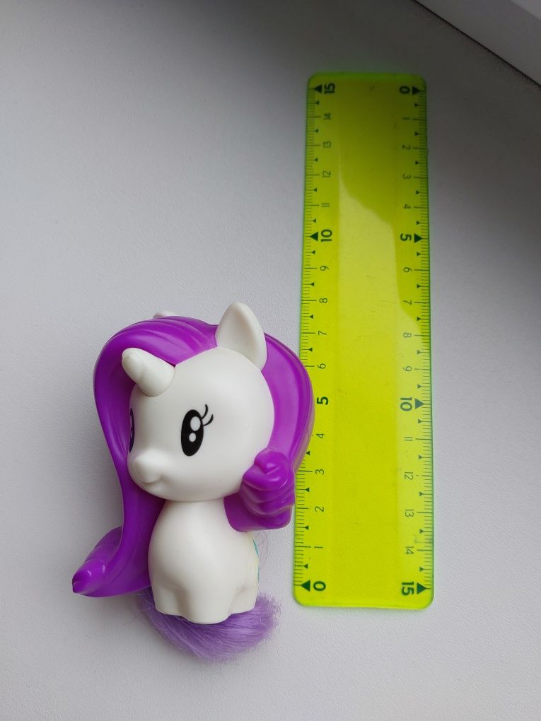 Rarity - My Little Pony Hasbro, figurka McDonald's