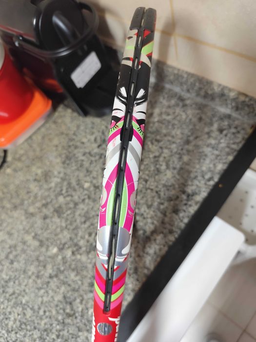 Raquete tecnifibre rebound razoável estado