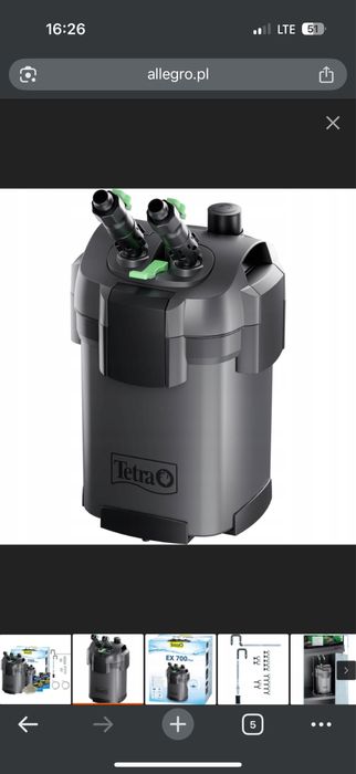 Filtr zewnetrzny Tetra ex 700