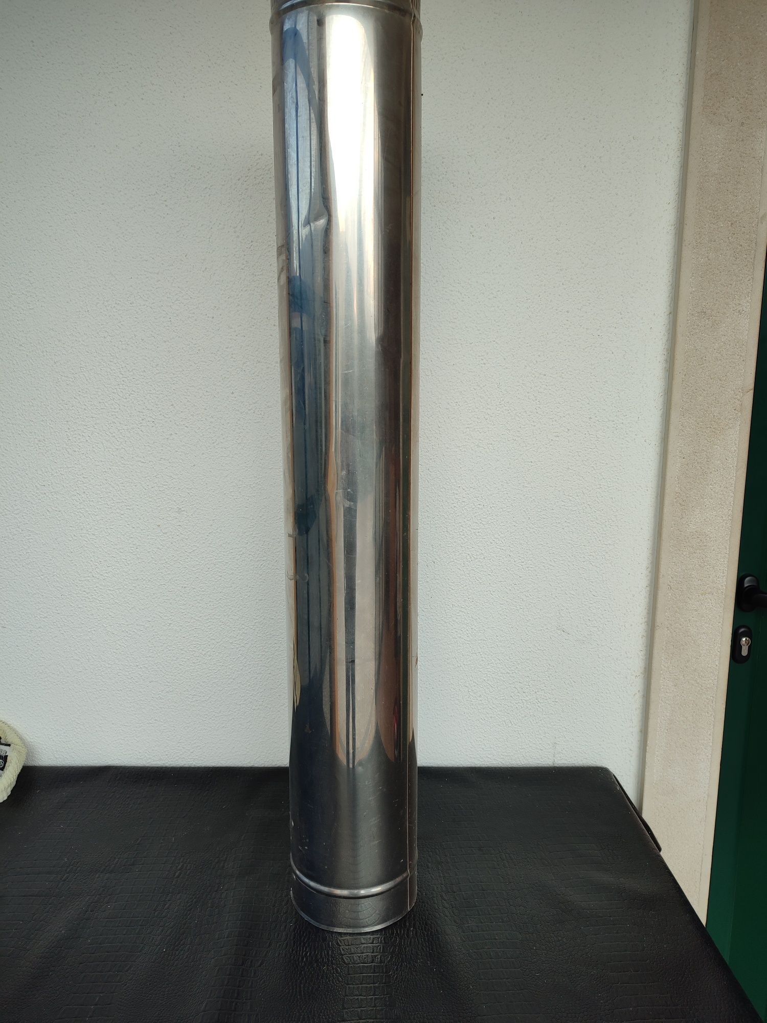 Tubo de inox 1M - nunca usado