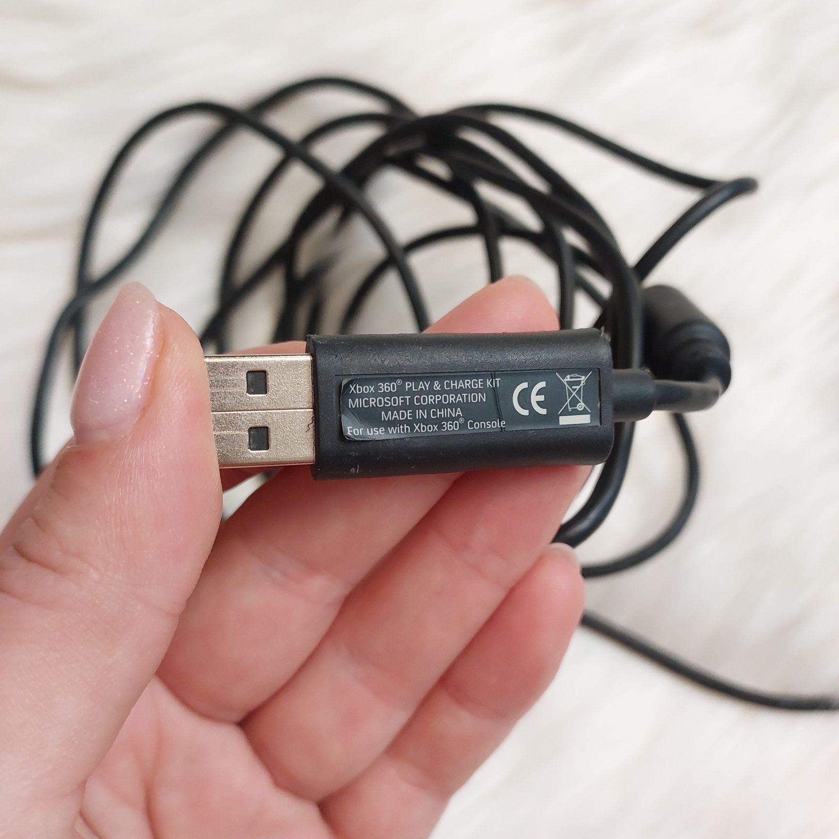 USB зарядний пристрій для джойстика Xbox 360