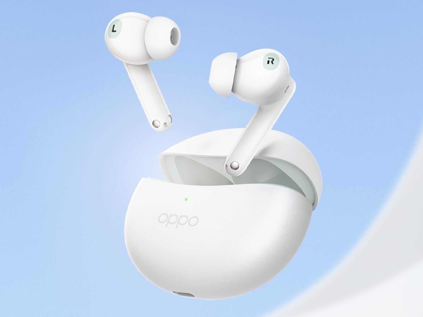 ⇒ OPPO Enco R Pro (white) - наушники с BT5.2 / ANC 43dB / 7+28ч.