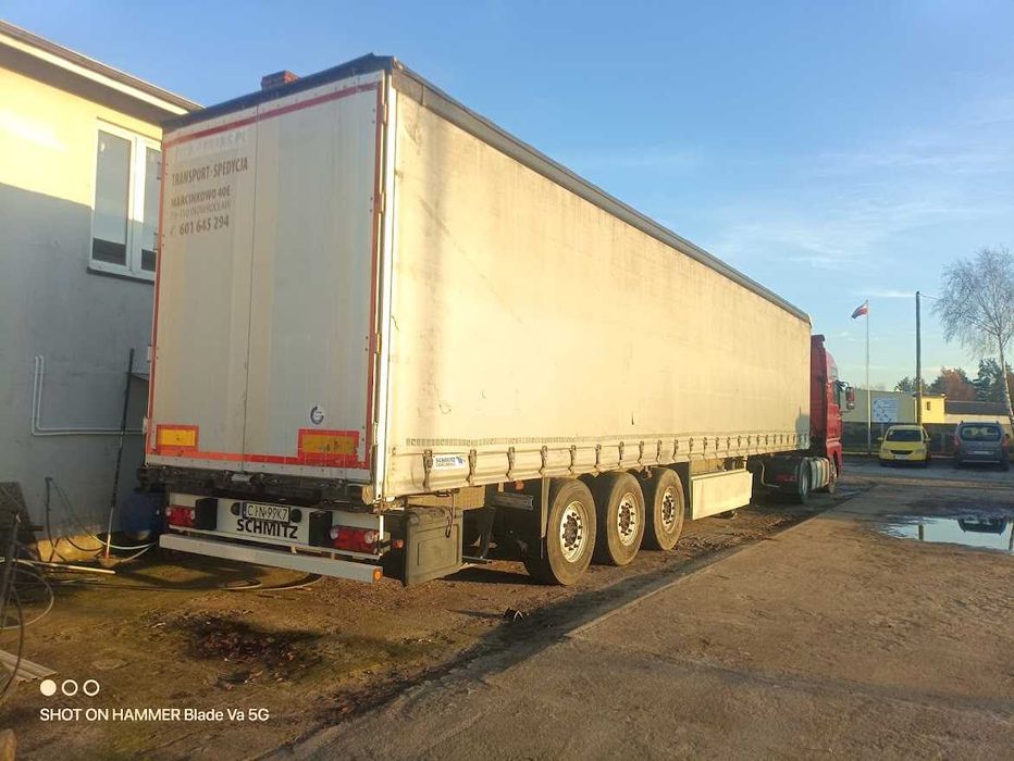 Naczepa firanka Schmitz 2016