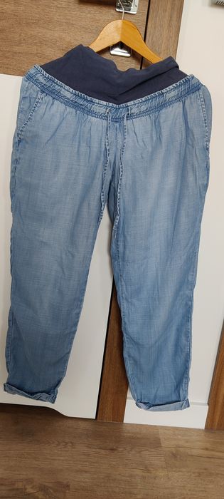 Jeansy ciążowe H&M , 38