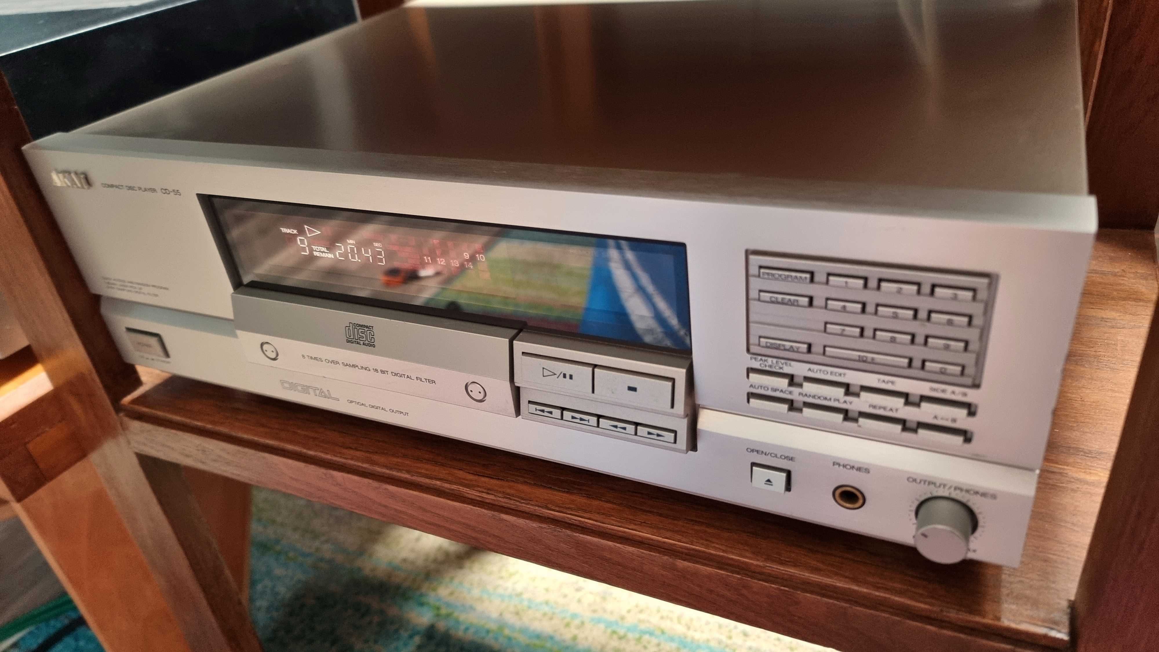 AKAI CD 55 odtwarzacz płyt cd