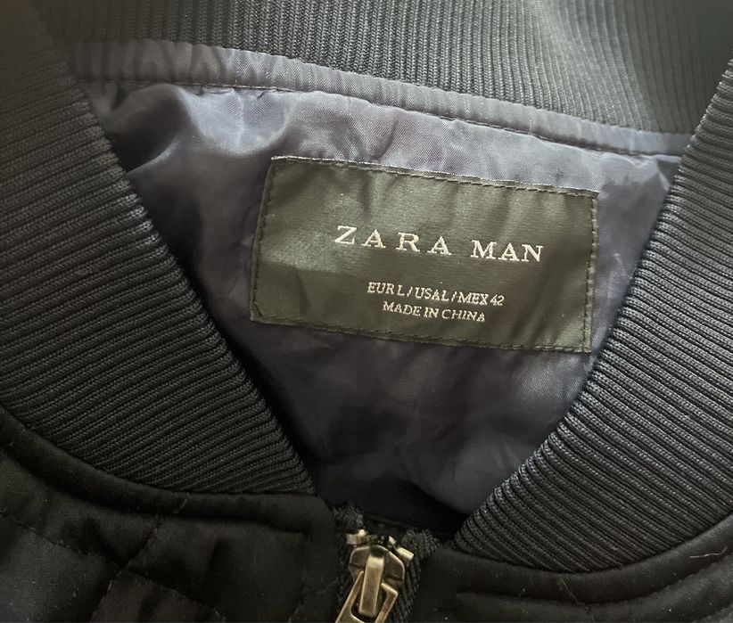 Бомбер/ветровка/курточка чоловіча/мужская ZARA.