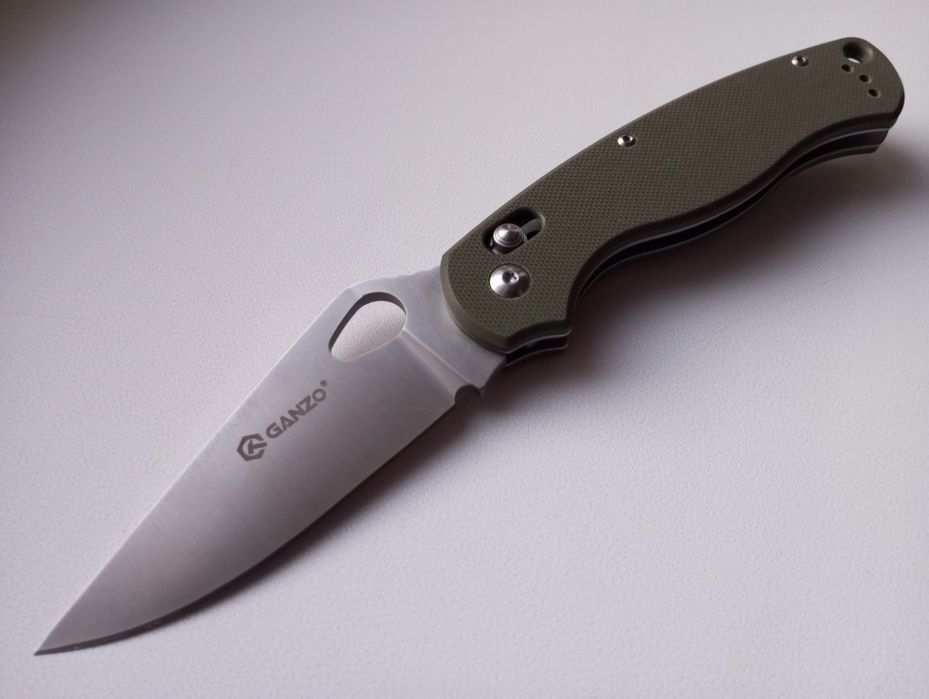 Коллекция Ganzo G 729 GR. Новый, складной. Коллекционирование. Большой