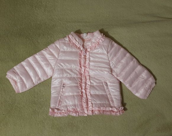 Легка весняна курточка на дівчинку 3-6 міс.