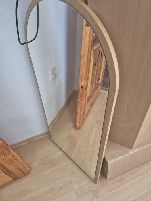 Lustro w kolorze naturalnym 100x50cm