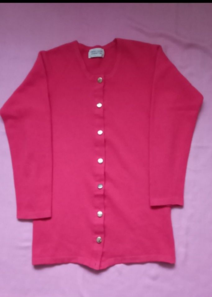 Кофта Benetton,свитер Италия шерстяной туника для подростков кордиган