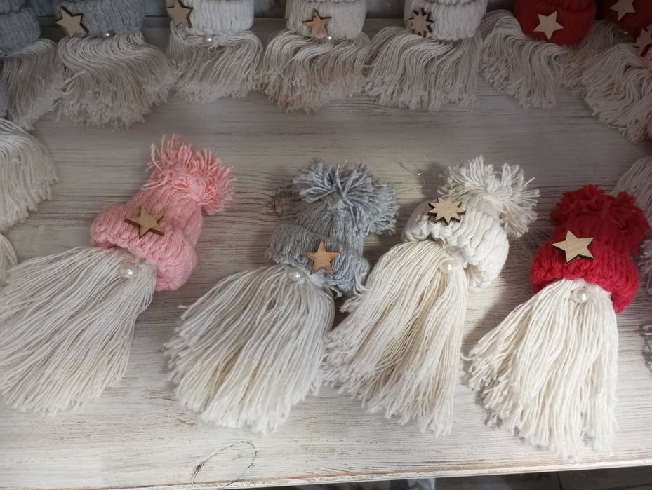 Skrzaty świąteczne wiszące