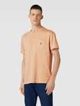 T-shirt brązowy z kieszonką Polo Ralph Lauren S