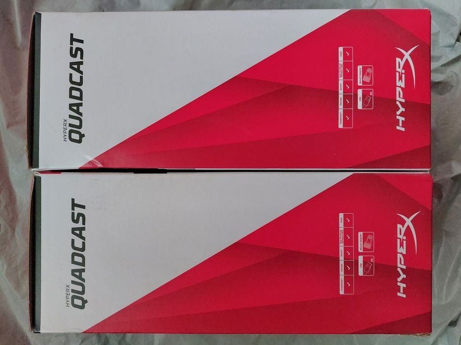 Мікрофон HyperX Quadcast Red | USB Condenser Gaming | NEW!